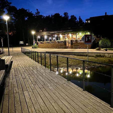 Jezerni Apartman S Terasou A Saunou V Lakepark Residence 多克西 外观 照片