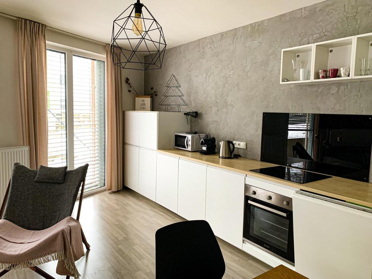 Jezerni Apartman S Terasou A Saunou V Lakepark Residence 多克西 外观 照片