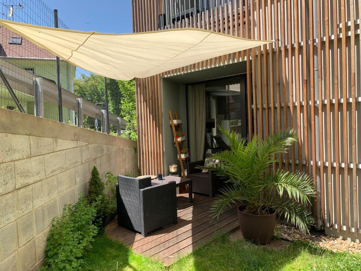 Jezerni Apartman S Terasou A Saunou V Lakepark Residence 多克西 外观 照片