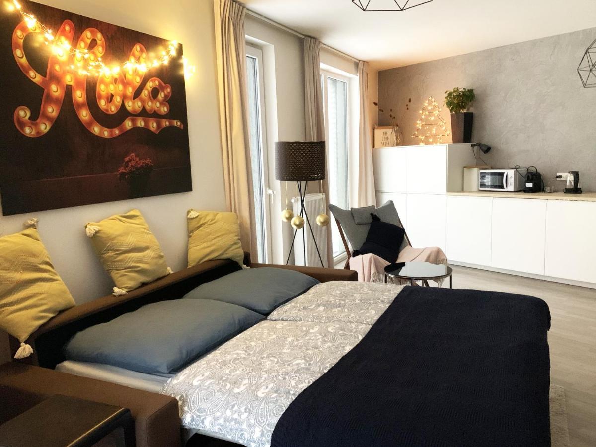 Jezerni Apartman S Terasou A Saunou V Lakepark Residence 多克西 外观 照片