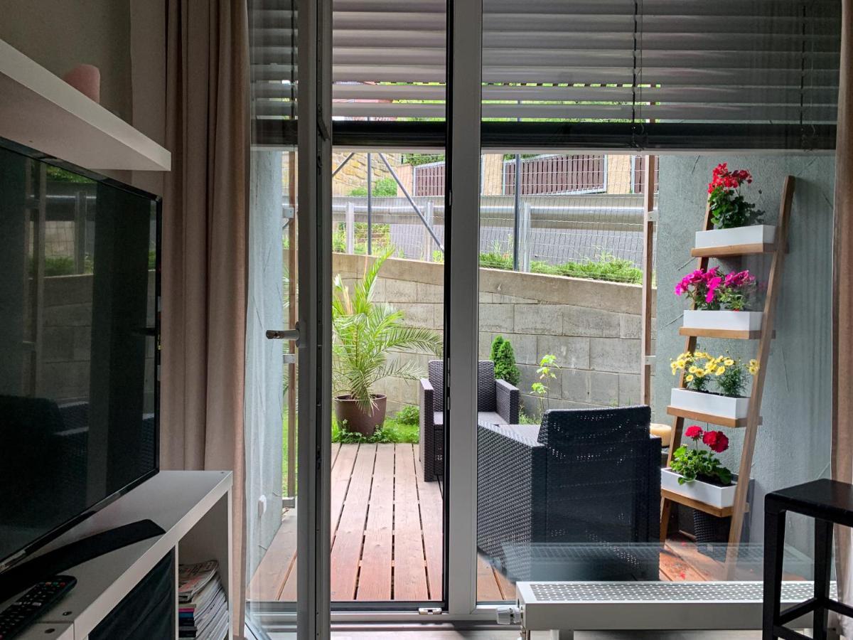 Jezerni Apartman S Terasou A Saunou V Lakepark Residence 多克西 外观 照片