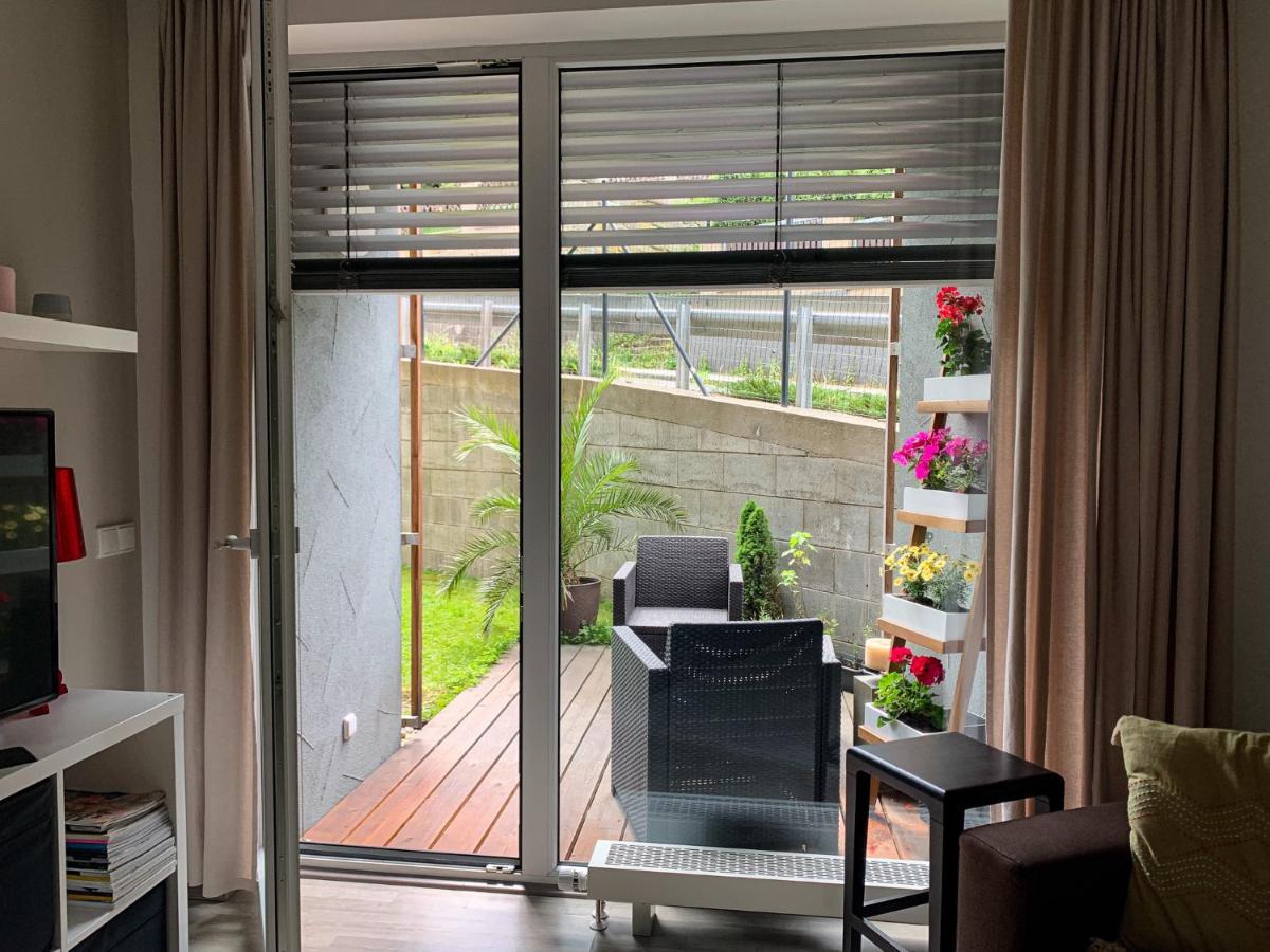 Jezerni Apartman S Terasou A Saunou V Lakepark Residence 多克西 外观 照片